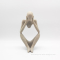 home decor hand carved abstract stone figurine